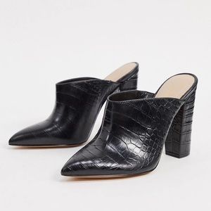 Aldo High Heel Mules